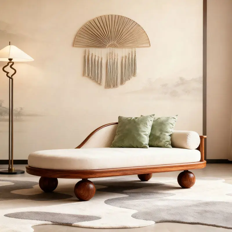 Concubine chair High-end concubine couch Living room Bedroom Atmospheric household sofa