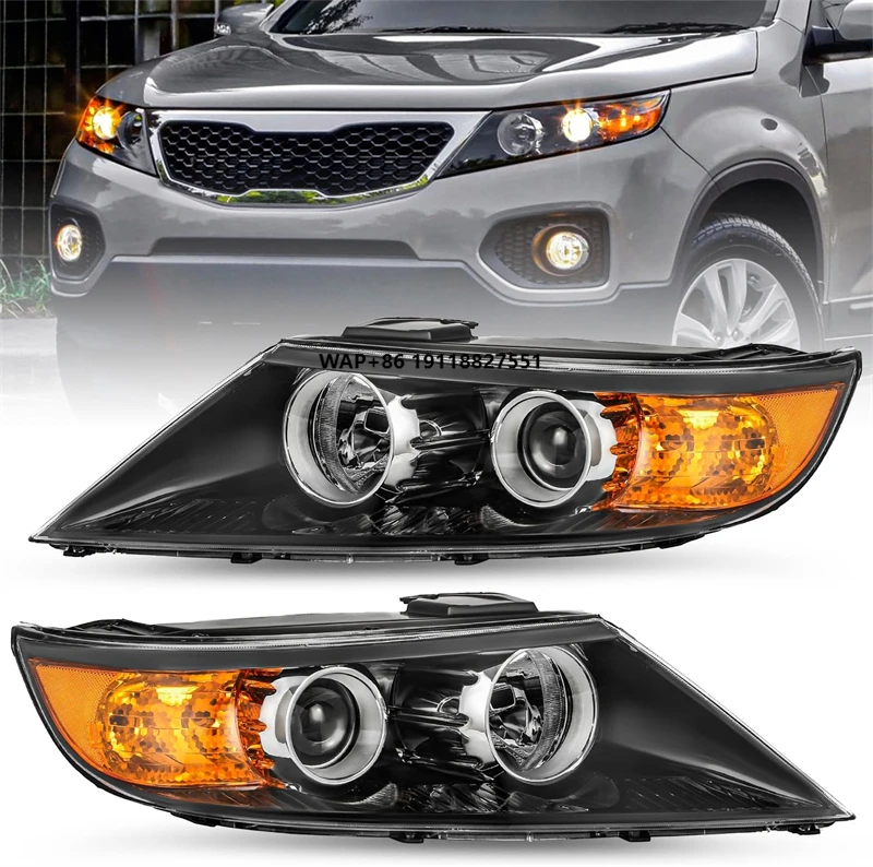 

Halogen Headlight for Kia Sorento 2011 2012 2013 Front Head Light Driving Lamp Headlamp OEM 921011U200 921021U200 Auto Parts