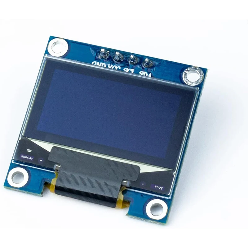 Module d'écran d'affichage OLED 0.96 pouces, 5 pièces, SSD1306 I2C IIC SPI série 128x64 3.3V-5V bleu/bleu jaune/blanc pour Arduino ESP32 ESP8266