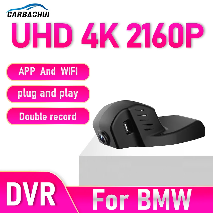 

4k 2160P Автомобильный видеорегистратор для BMW x1 f48 f20 3gt f34 m3 f80 m4 f82 X3 F25 X4 F26 x5 f15 X6 F16 f32 f33 f36 F02
