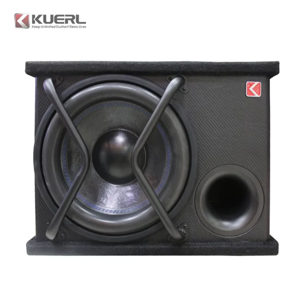 

Newest 200W Trapezoid Car Super Bass 12 Volt 12 Inch Active Car Subwoofer