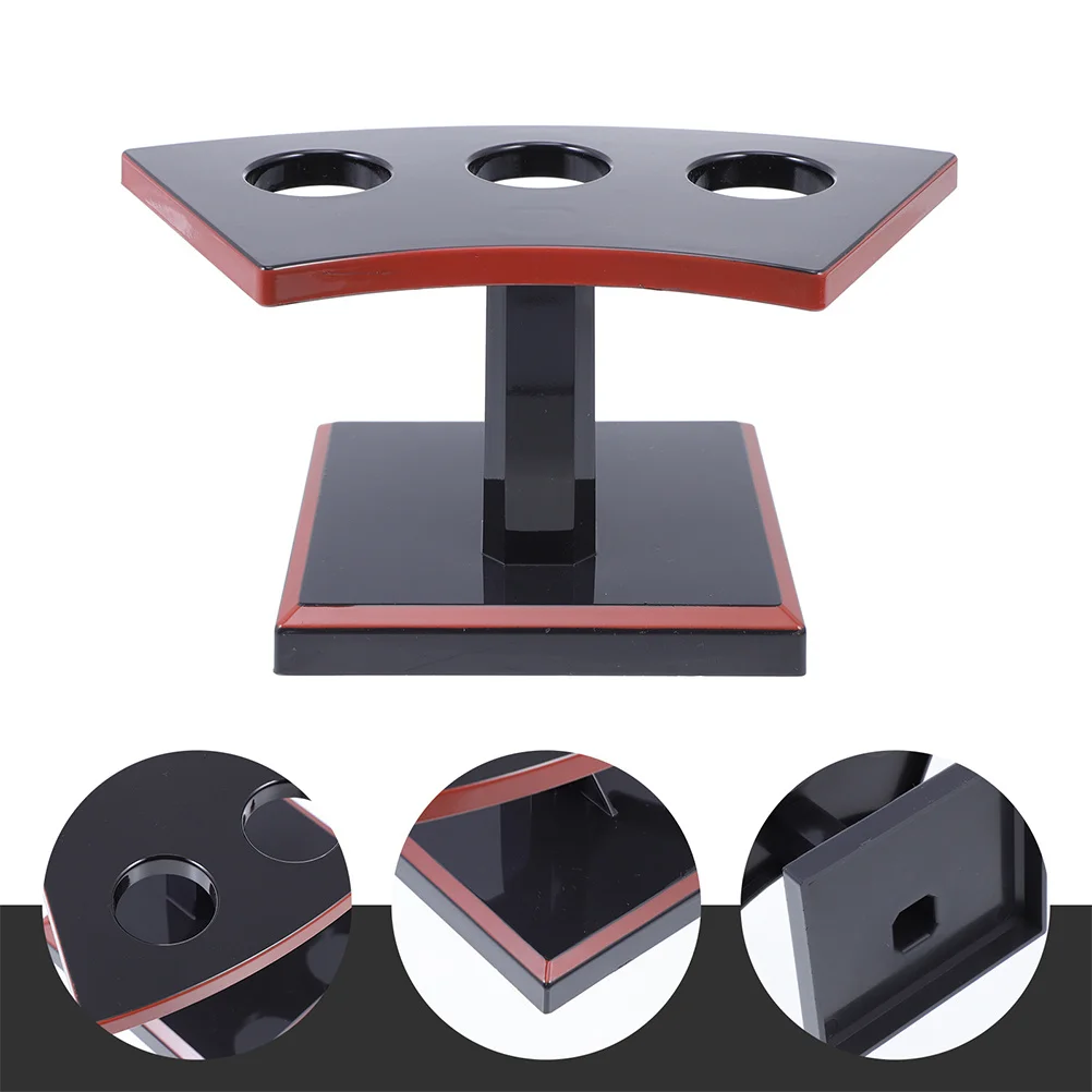 

2Pcs Restaurant Style Sushi Roll Shelf with Ice Cream Cone Holder Stand Non-Tip Food Display Rack for Party Or Home Use