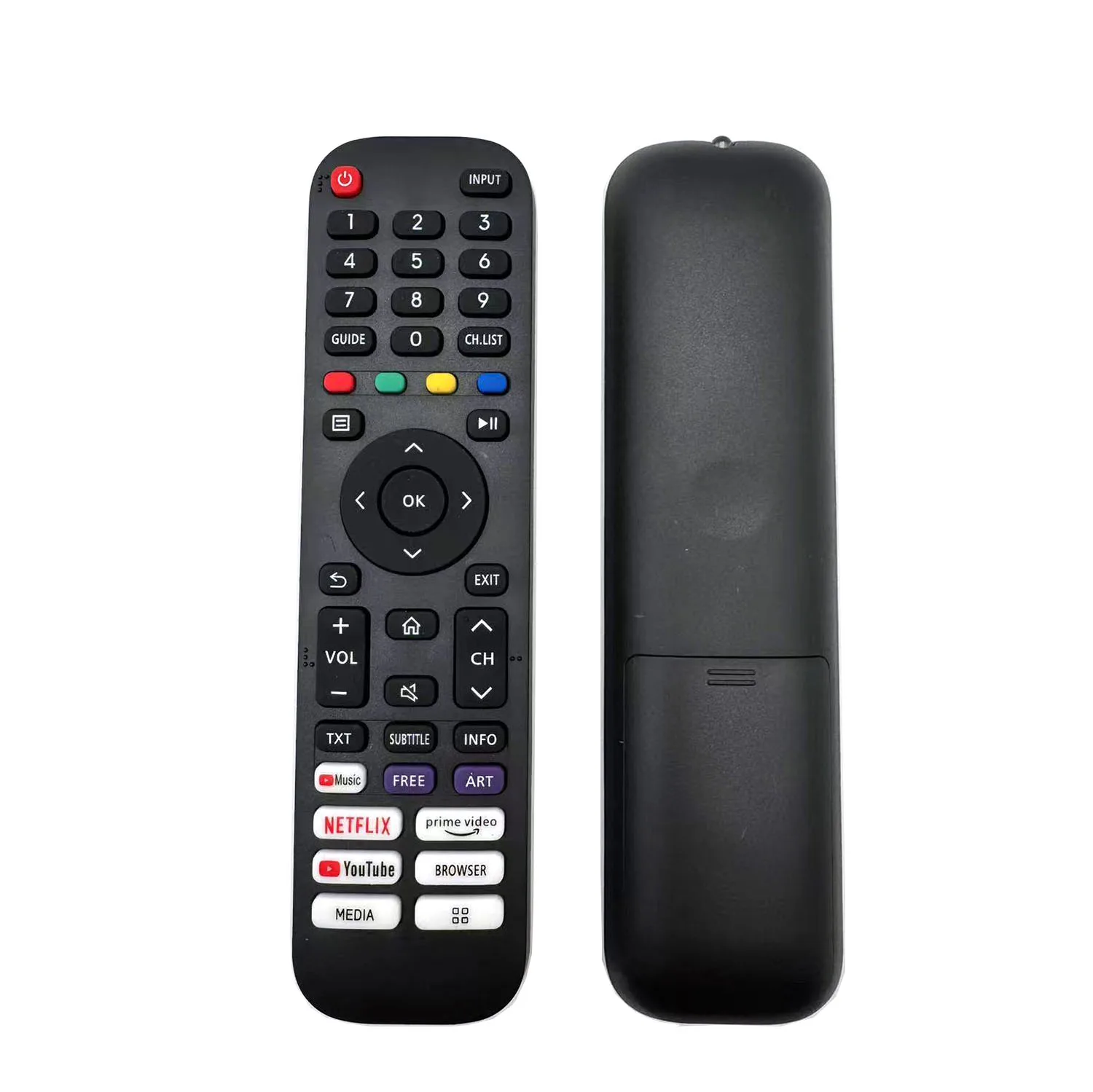 EN2J30H Control remoto reemplazado para Hisense TV 40H5G 40A4GV 40A40GV 40A40GMV 40H55G 40A4HV 40A4070GMV 43H6G 43H77G
