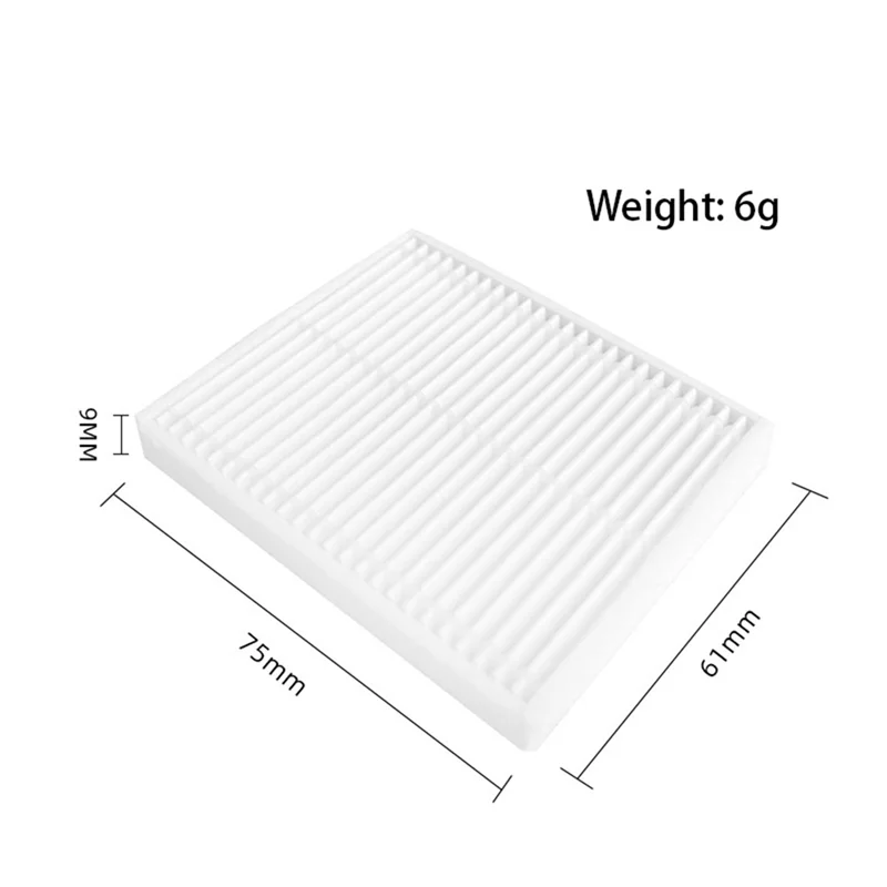 For Xiaomi E10 E12 B112 Robot Vacuum Cleaner Replacement Parts Main Brush Side Brush Mop Filter Dust Bag Accessories