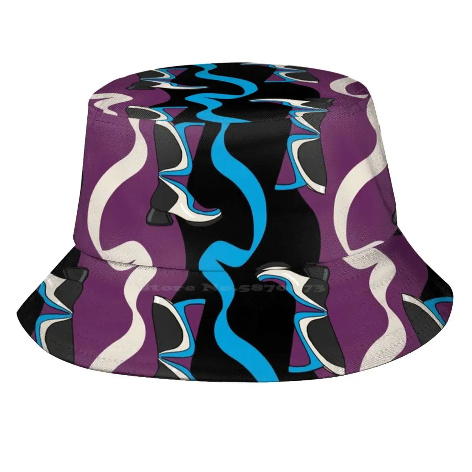 Fluevog Warhol Boot / Blue Sun Cap Fisherman Hat Bucket Hats Fluevog Boot Shoe