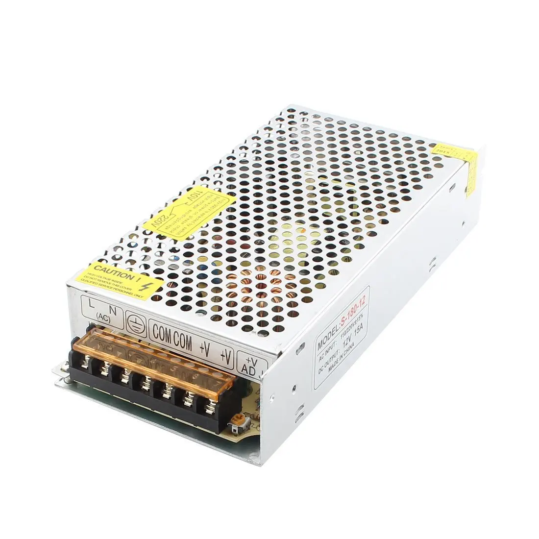 [A93Z!】 S-180-12 LED Strip Light Display Switch Power Supply DC 12V 15A 180W