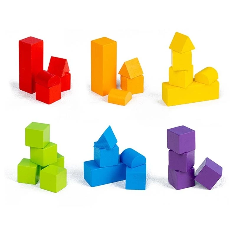 

Mirror for Image Building Block Toy Interactive Puzzle Box Parent-Children Activ 15UB