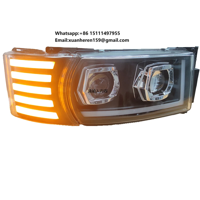 

Factory Direct New LED Headlight With Corner Lamp for Scania Truck R420 P500 Truck Headlight 1730958 1730953 1385410 1387155