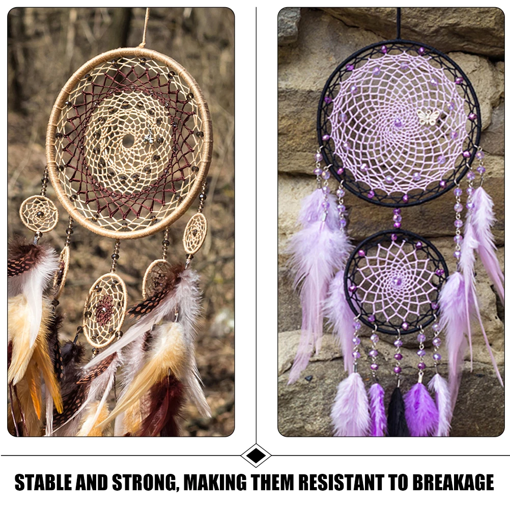 

12pcs Bamboo Ring Dream Catcher Frames DIY Wreath Making Floral Hoops Stable Craft Rings Wedding Party Christmas Decor