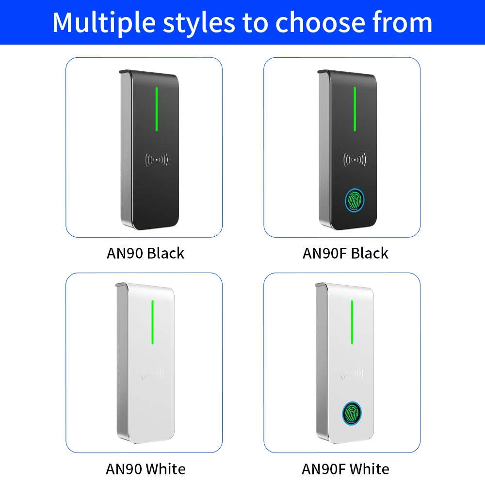IP67 Waterproof Multiple Function TTLock Smart Access Control Fingerprint and APP Unlock 13.56MHZ RFID Card Mobile NFC Bluetooth