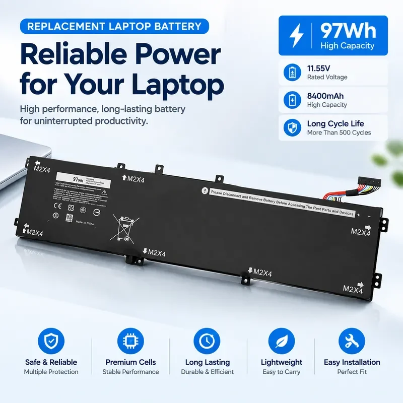 6GTPY battery For Dell inspiron 7500 7501 7590 7591 P83F