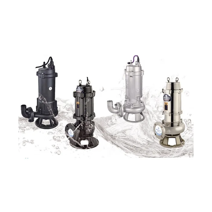 Tauchbare Abwasserpumpe aus Edelstahl für Schwimmbad