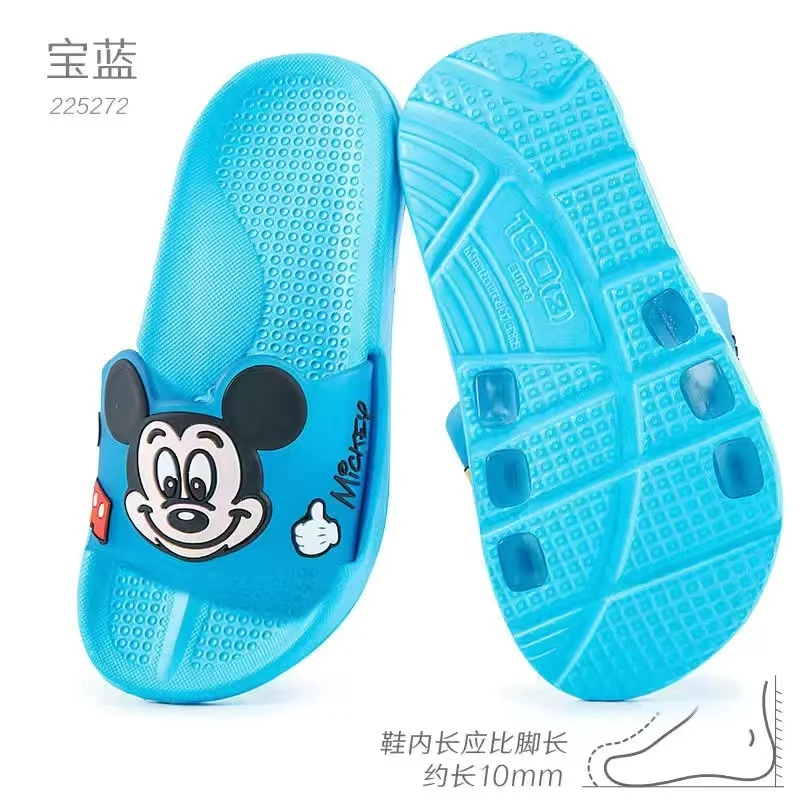 Summer Children Shoes Baby Boy Girl Slipper Cartoon Mickey Mouse Captain America Spiderman Indoor Soft Anti-slip Beach Flip Flop