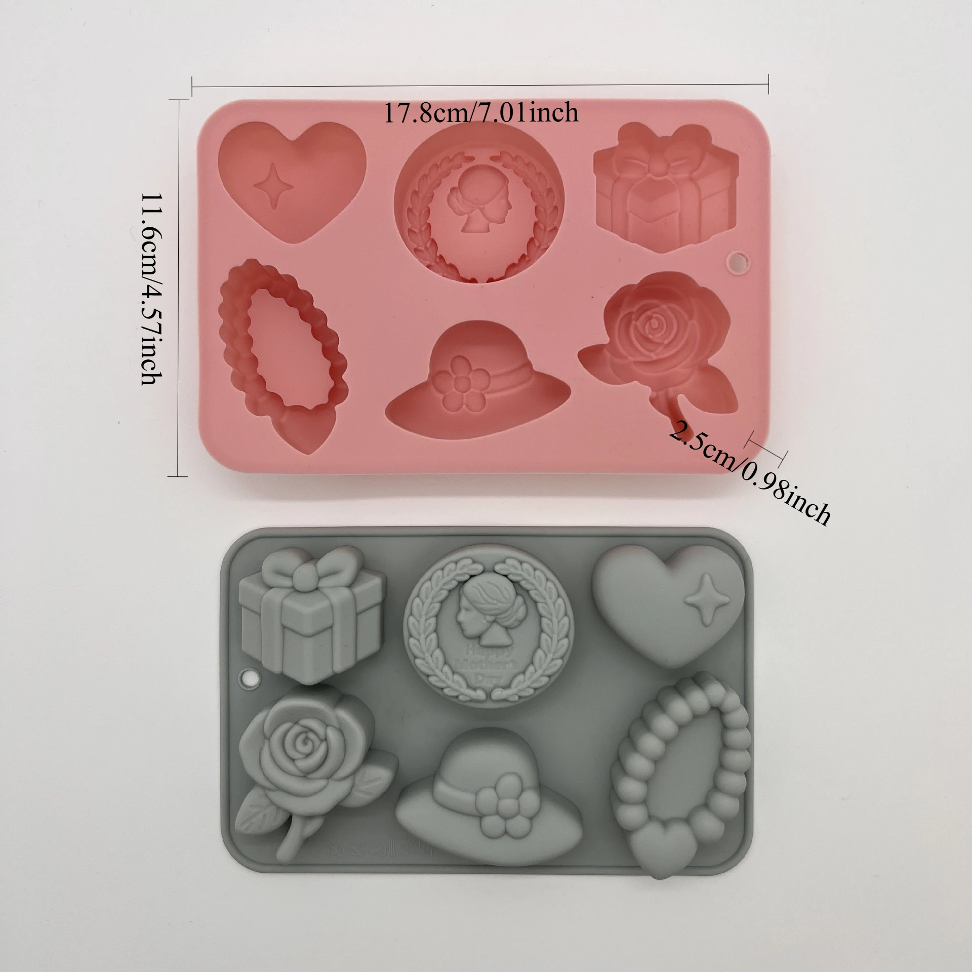 Cetakan Silikon 6 Lubang Bentu - Home Fragrance Rose ulasan dan harga