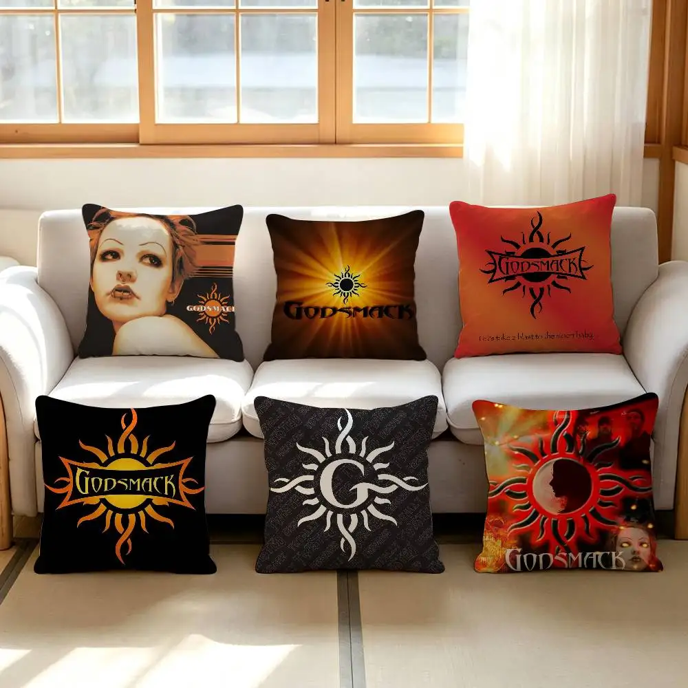 Band-Kissenbezug für Zuhause, Schlafzimmer, Auto, Büro, G_Godsmack, Dekoration, Wohnzimmer, Sofa, Kissenbezug, geeignet