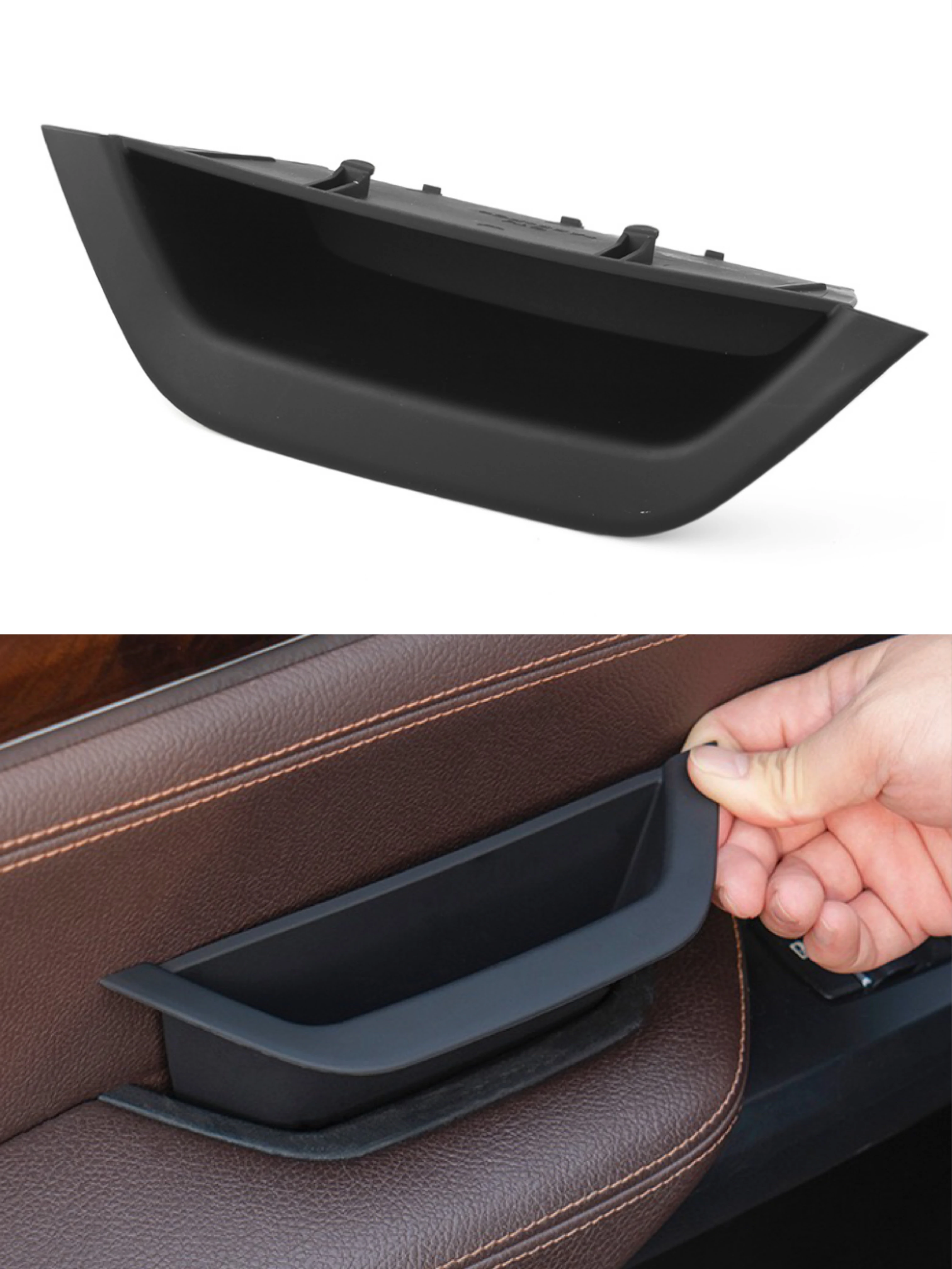 For BMW X3 X4 Door Armrest Cover Driver Side Door Armrest Handle Storage Cover for BMW X 3 X4 F25 F26 2010-2017 Front Left Side