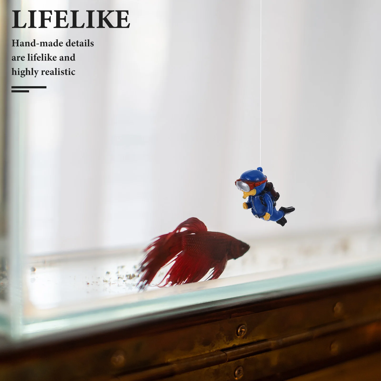 

Creative Floating Decoration Ornament Pvc Mini Supplies Cartoon Scene Ornament Little Decor Small Decor For Aquarium Fake Fish