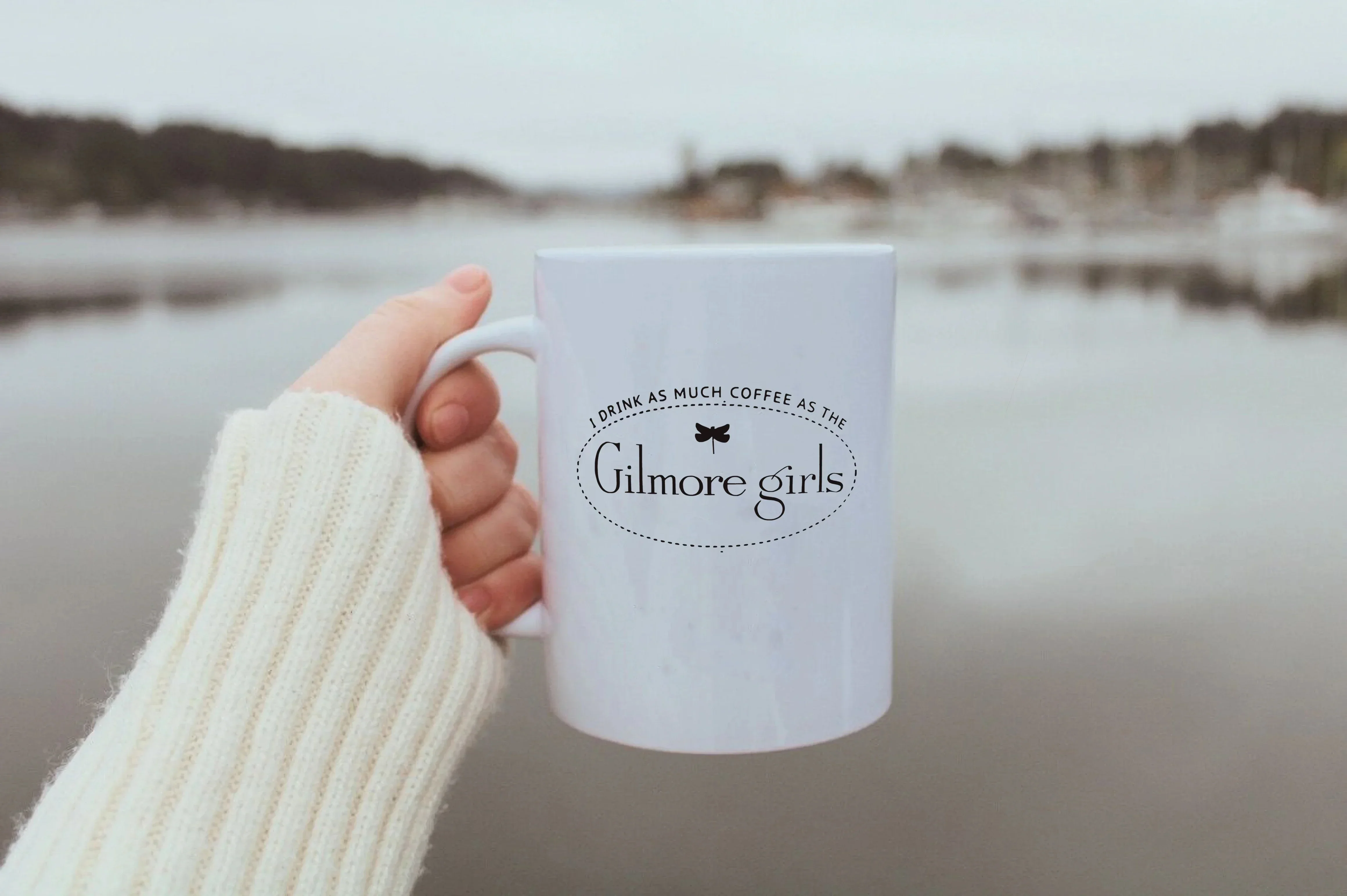 I DRINK AS MUCH COFFEE AS THE Gilmore Girls Gilmore Girls Gift Mug Lukes Diner Mugs