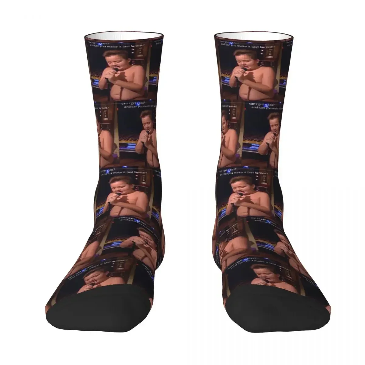 Gibby Singing - ICarly Socks Harajuku Super Soft Stockings All Season Long Socks Accessories for Unisex Birthday Present