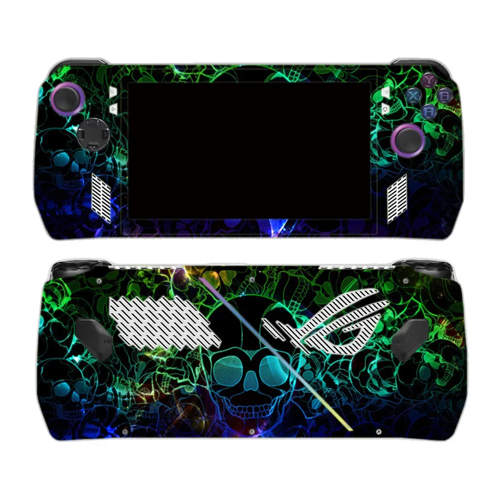 Защитная пленка с черепом для ASUS ROG Ally, наклейка, Виниловая наклейка, устойчивая к царапинам и отпечаткам пальцев, портативная консоль, аксессуары для кожи