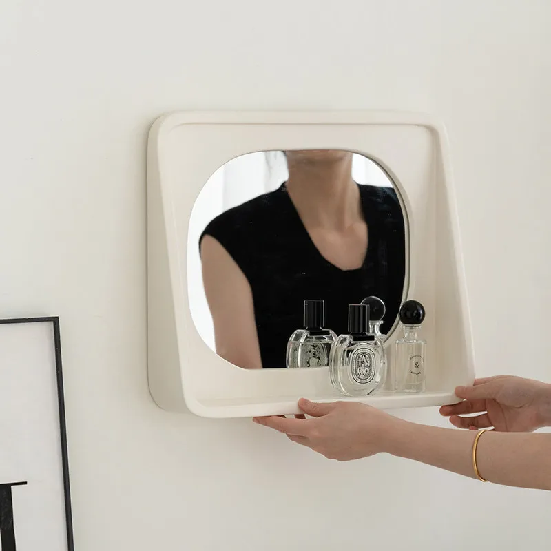 Nordic Sense Nordic Desktop Mirror Premium Decorative Wall Mountable Makeup Mirror ins Wind Makeup Mirror