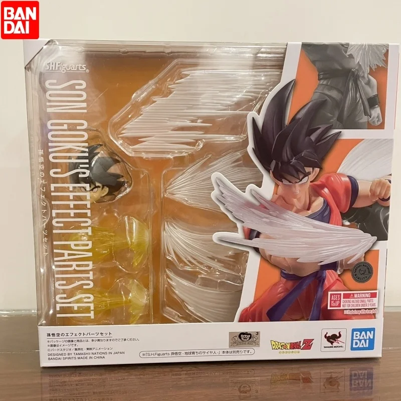 

Original Bandai Sh Figuarts Shf Son Goku's Effect Parts Set Dragon Ball Z Pvc Action Figure Collectible Toy Christmas Gift