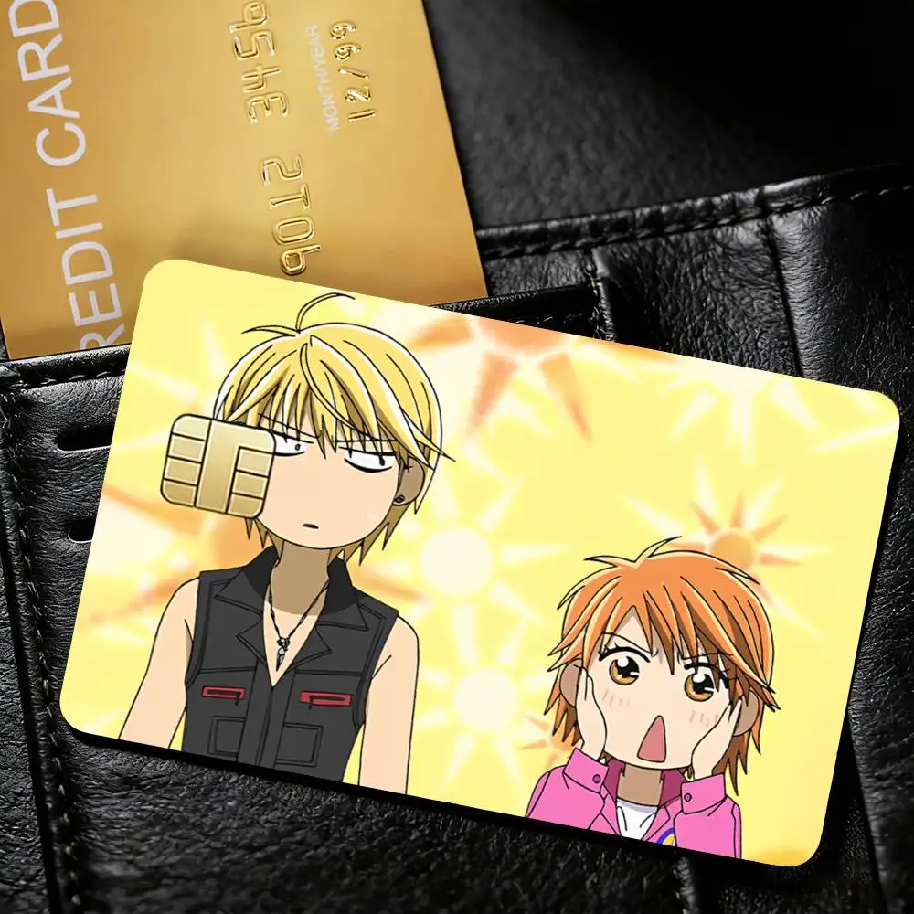 Anime S-Skip B-Beat Decorative Waterproof Film Skin Cover Credit Card Stickers Debit Front Bank Bus Pass