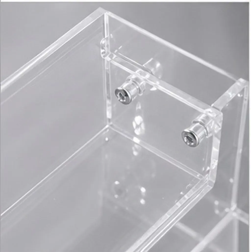 5 Layers Nail Polish Organizer Rack Acrylic Display Stand Stable Anti Slip Base Large Capacity Holder for Nail Polish Bottles
