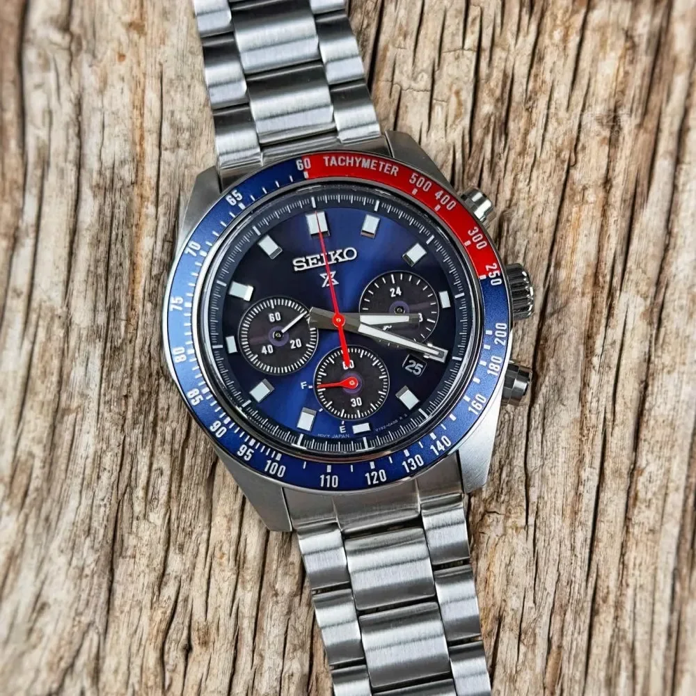 Seiko العلامة التجارية الفاخرة أزياء الأعمال عارضة الرياضة متعددة الوظائف كرونوغراف حار بيع رجل غير الميكانيكية كوارتز ساعة معصم