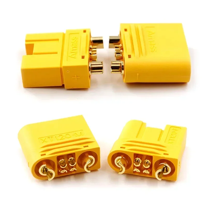 XT120 Lithium Battery Charging Plug 2+6 60A High Current Male Female 2+4 with Signal Pin Model Aircraft Solder Wire Connector - Image 5