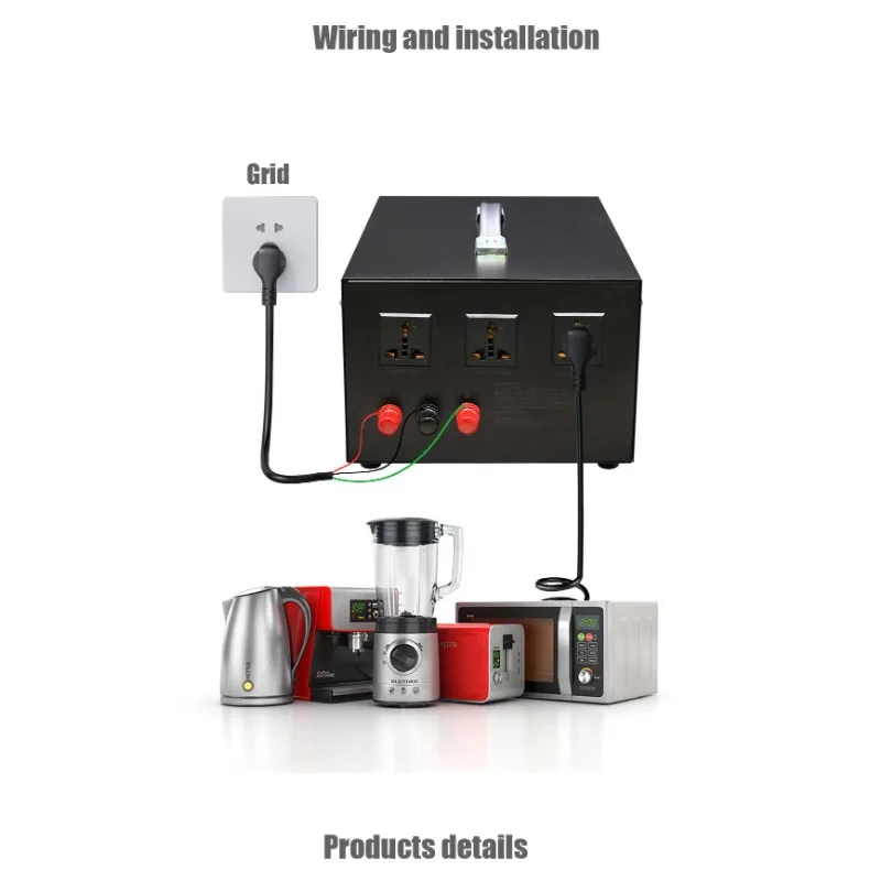Voltage converters 10000W step-down and step-up transformers 110V to 220V or 220V to 110V step-up step-down transformers
