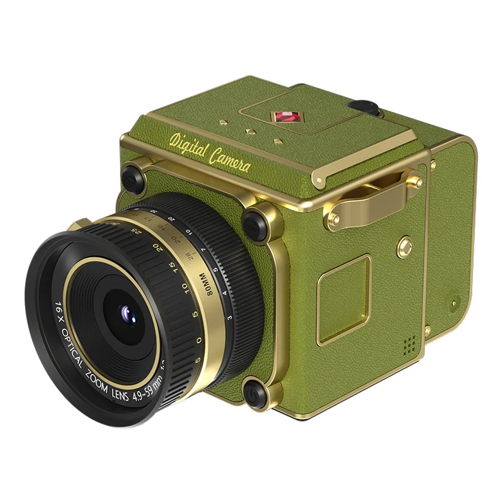 Retro Mini-Digital Camera In 4 Colors Vintage 64MP 4K Vlogging