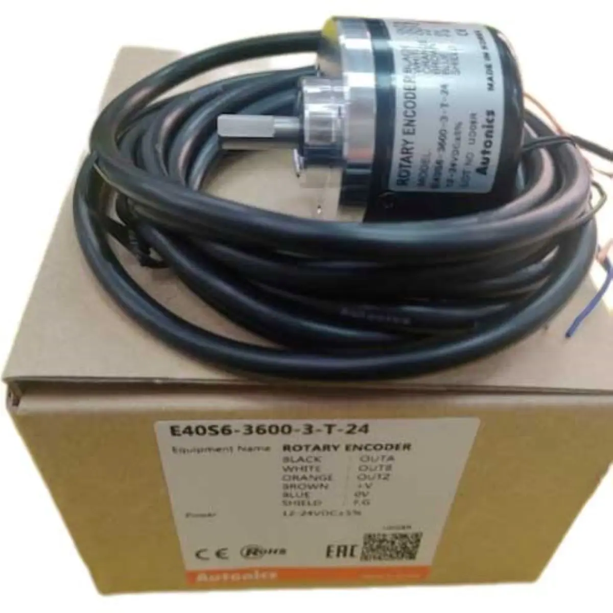 E40S6-3600-3-T-24 - 40 mm Incremental Rotary Encoder