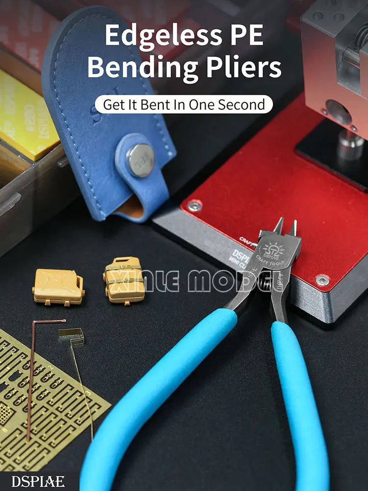 

DSPIAE ST-L Edge Bending Clamp, Etch Folding Tool ，for Small and Etched Parts, Model Making, Hobby DIY Accessories