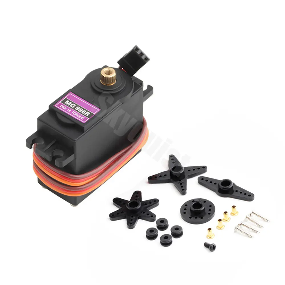 1/2/4/10/20pcs Metal Servos Digital MG995 MG996 MG996R Servo 180/360 Degree Metal Gear Motor for Car RC Helicopter Boat Diy Toys