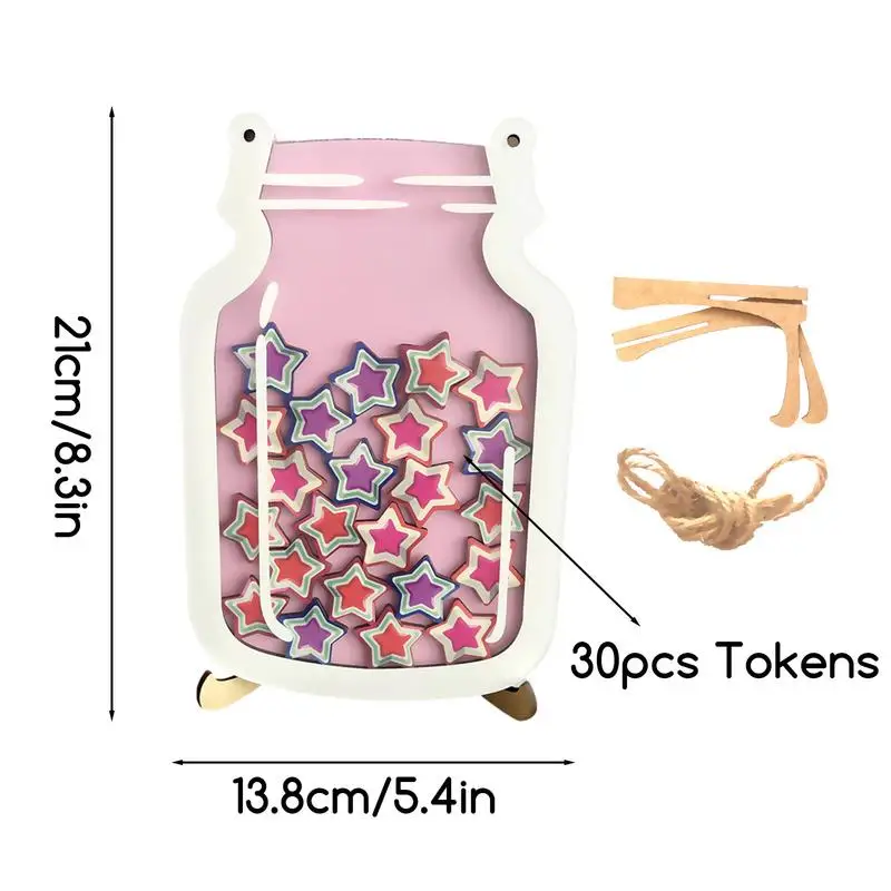 Reward Jars For Kids Incentive Jar With 30pcs Candy Coin Classroom Behavior Management Tools Bulletin Board Chart For Classroom