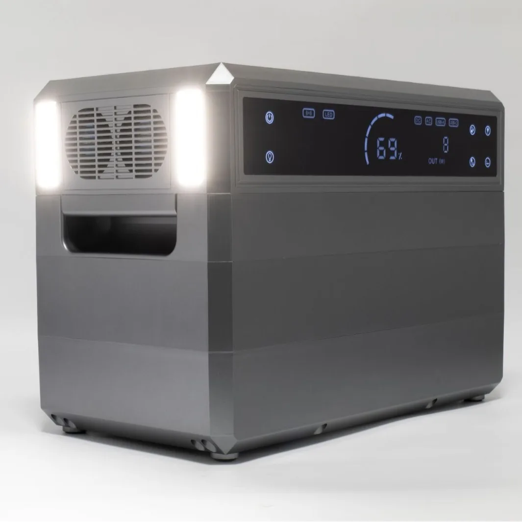 Portable Power Station Solar Charging Large Capacity Support 2000W