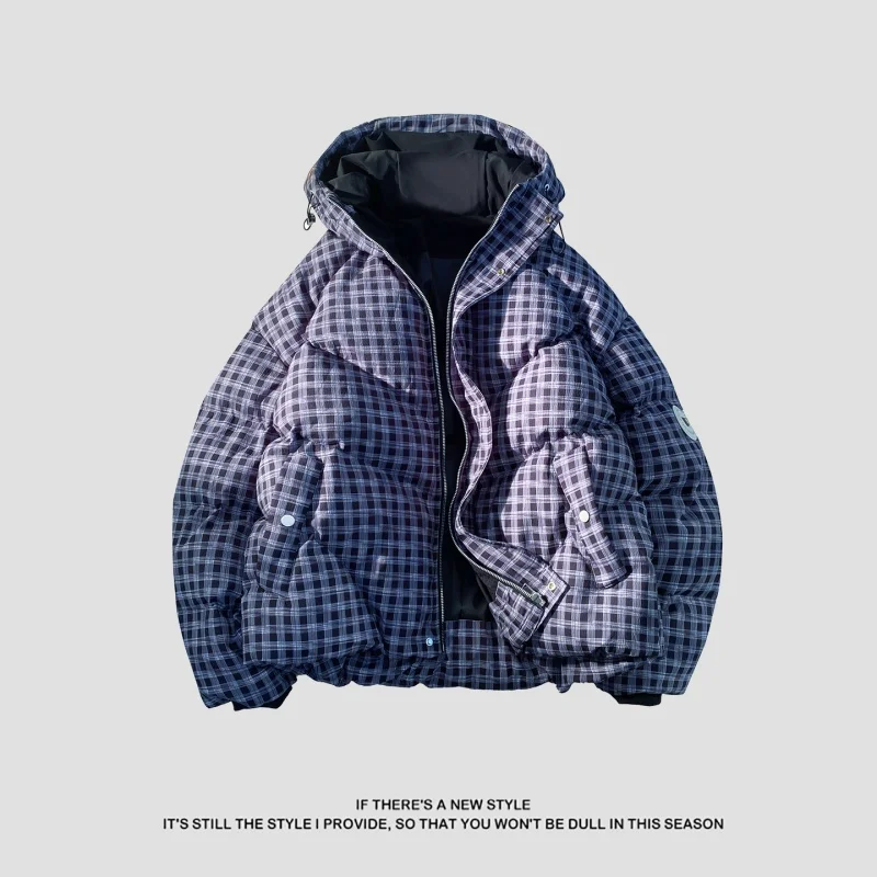 

Зимняя модная тенденция, универсальная повседневная морозостойкая куртка для пар, уличная походная ветрозащитная дышащая теплая хлопковая одежда