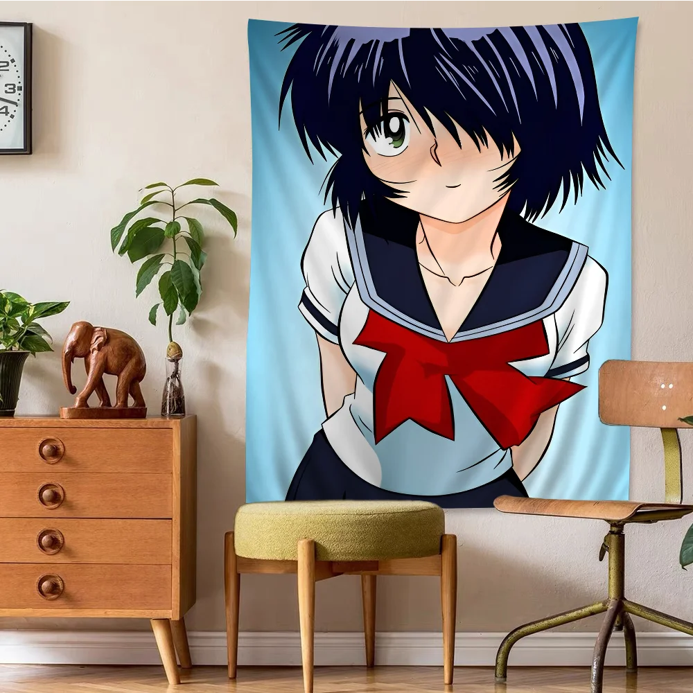 Mysterious Girlfriend X Urabe Mikoto DIY Wall Tapestry Art Science Fiction Room Home Decor Wall Art Decor