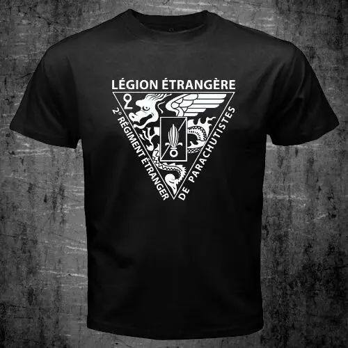 New French Foreign Legion Légion Etrangère Special Forces World War Army T-shirt Men Short Sleeve Clothing Tee Cotton Summer Top