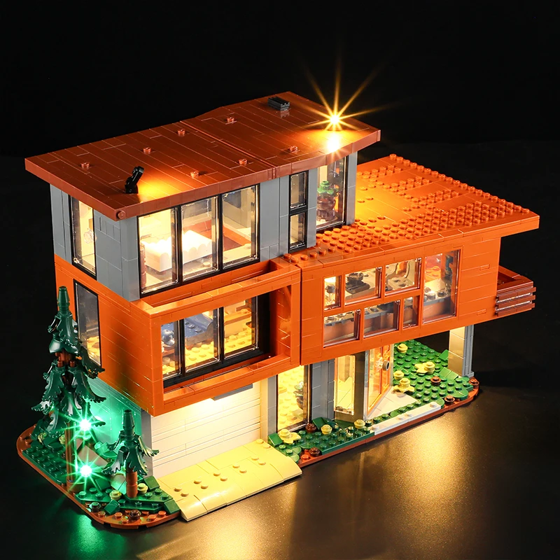 LUZ para LEGO 21354 Crepúsculo The Cullen House Block Brinquedo DIY (sem modelo de blocos, apenas luz LED) Conjunto de luz presente para crianças
