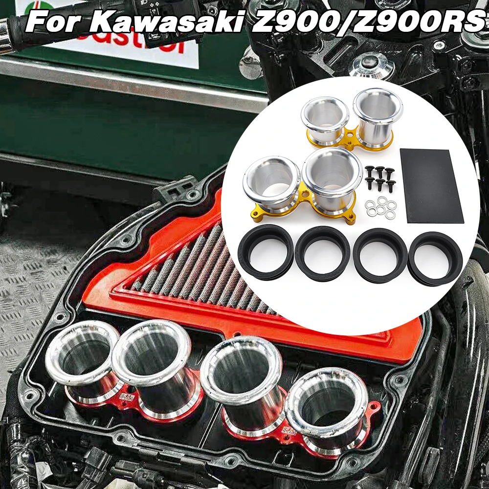 For Kawasaki Z900 Z900RS 2018-2024 Motorcycle Wind High Flow Airbox Accessories Air Intake Cup