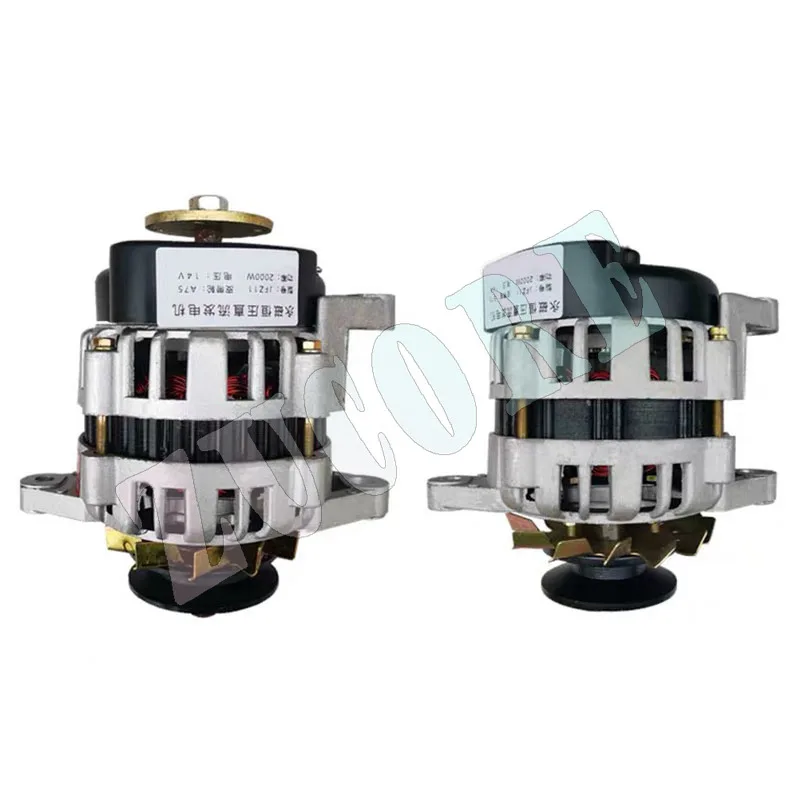 Agricultural 2000W three-wheel tractor high-power generator 14V 28V permanent magnet DC brushless generator