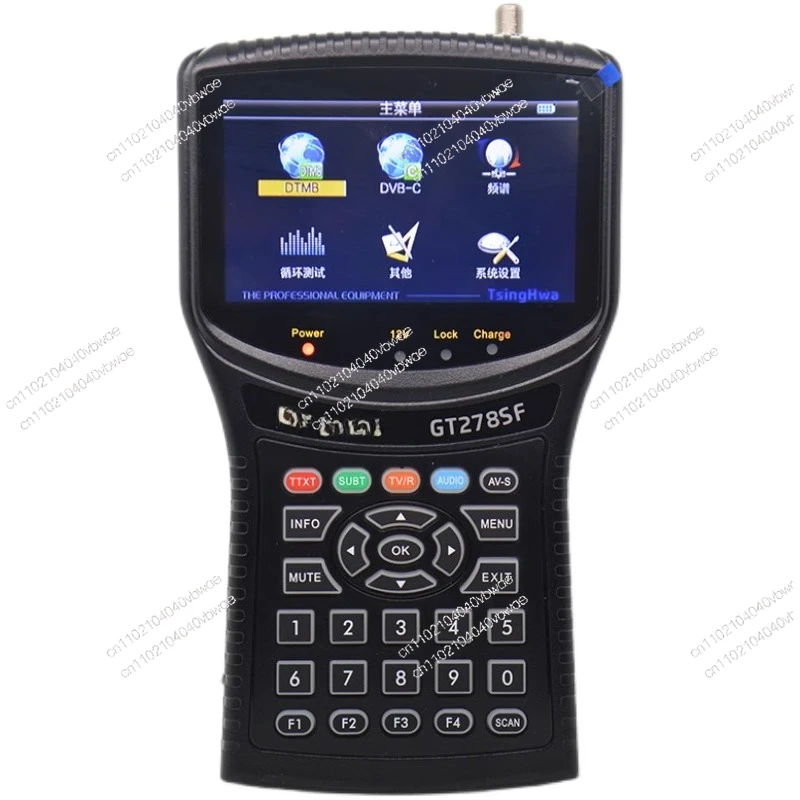 

GT278SF Digital DTMB Tester Signal Detection Instrument Spectrum Meter Field Strength Instrument Wired DVBC