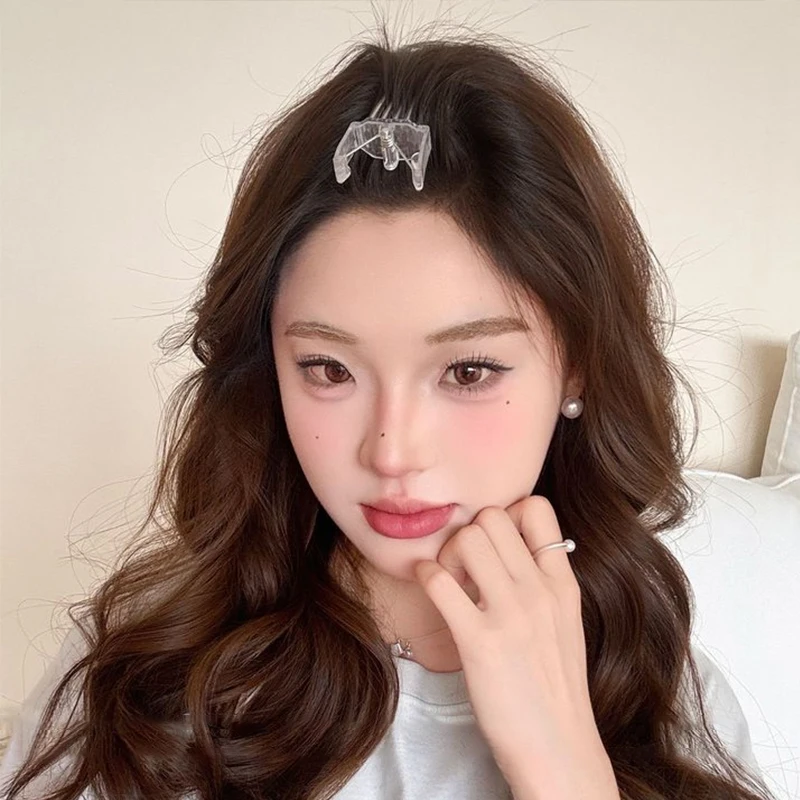 Nueva horquilla esponjosa Simple, horquilla esponjosa con flequillo, raíces rizadas, pinza para el cabello esponjosa Natural alta, peine para el cabello sin costuras para mujeres y hombres