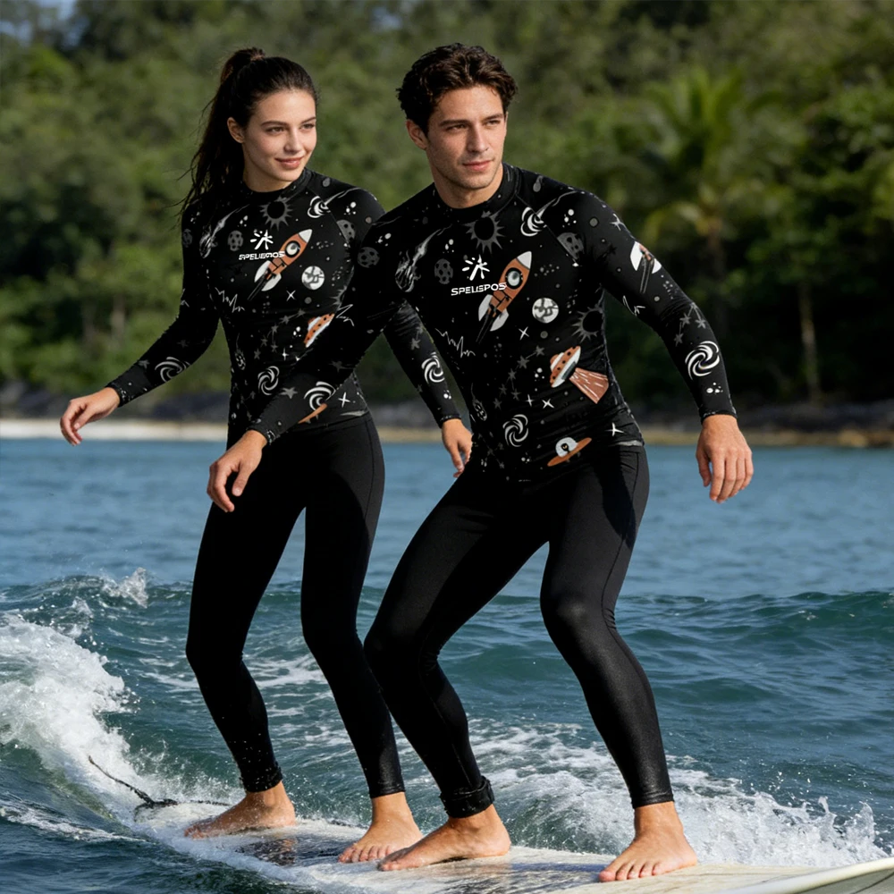 Long Sleeve Rash Guard Women Men Surfing Shirt High Quality Sailing Top Wear Beach Swim Rashguard Top for Water Sport Fishing