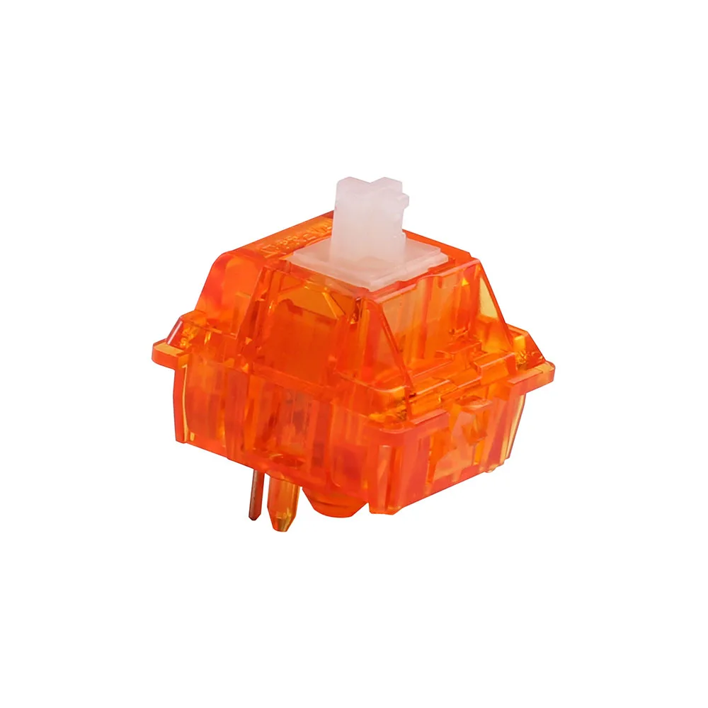 

JWK Epsilon Switch Linear 68g P3 Stem 5 Pins Lubed Translucent Orange for Mechanical Keyboard Custom GK61 Anne Pro 2