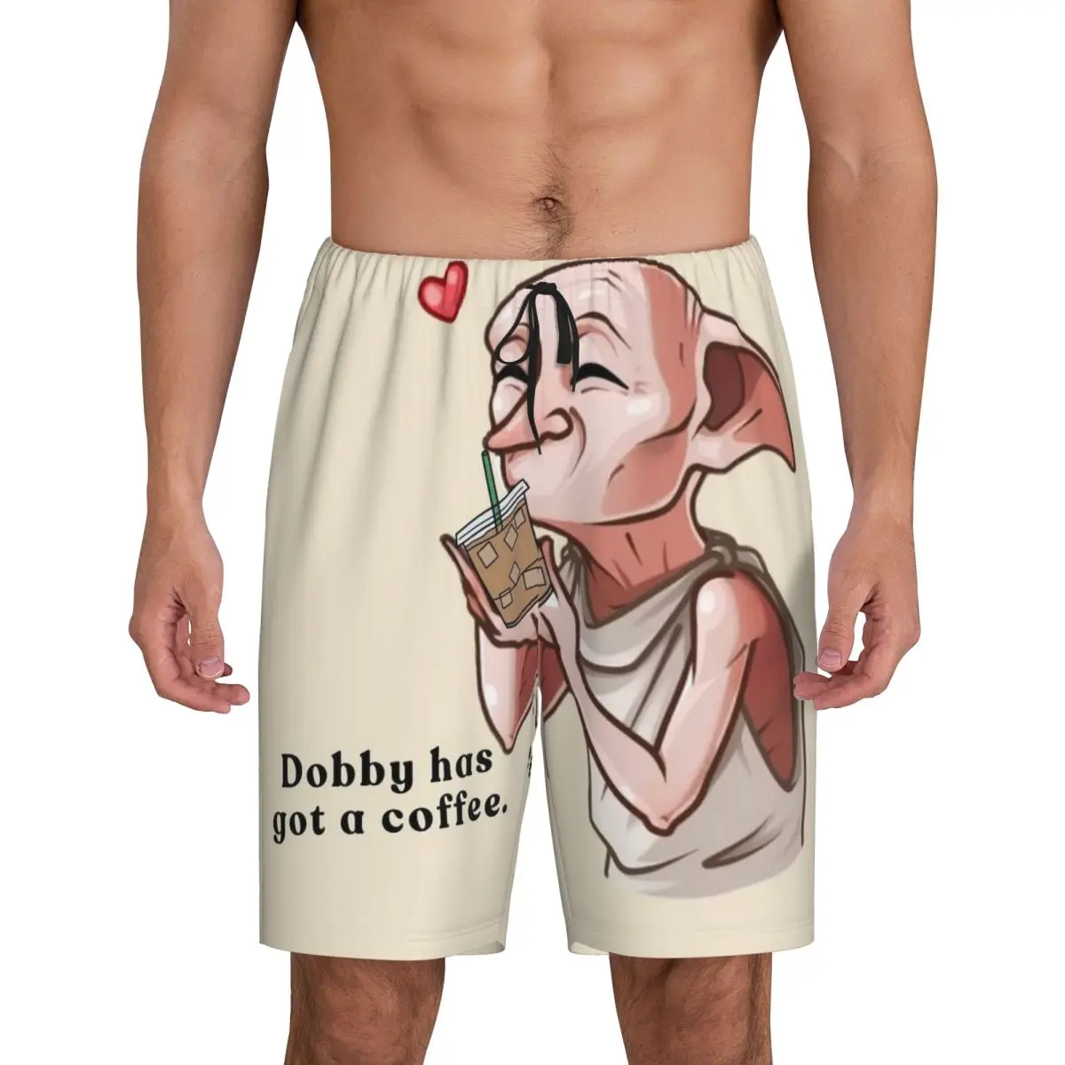 

Custom Printed Harrys Magic Adventure Movies Potters Pajama Shorts Men Sleepwear Bottoms Sleep Short Pjs with Pockets