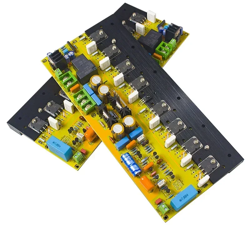 

420w*2 Goldmund Line 2-channel Power Amplifier Board High Power Toshiba Transistor 2SK170 Warm Voice Class A Amplifier Audio