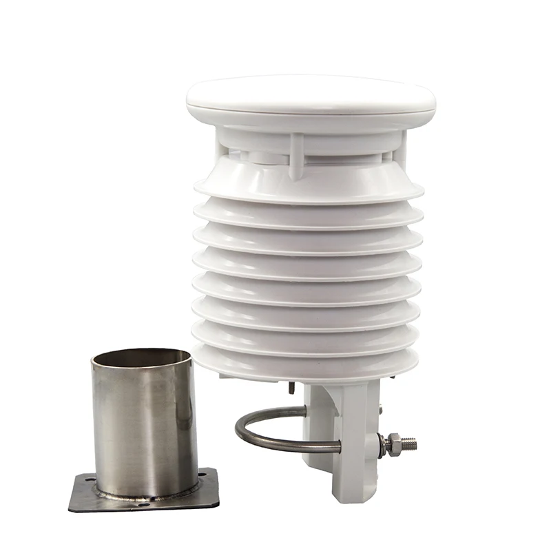 Iot Air Quality Monitoring 12V DC RS485 Modbus Particle Dust PM2.5 PM10 Meteorological Weather Station Sensor For Air Quality